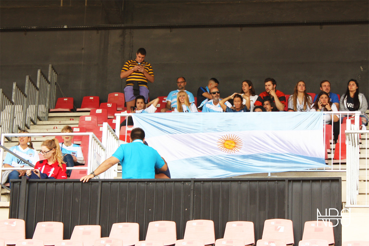 Part of the crowd on the opening day of the World Rugby U20 Championship in Narbonne