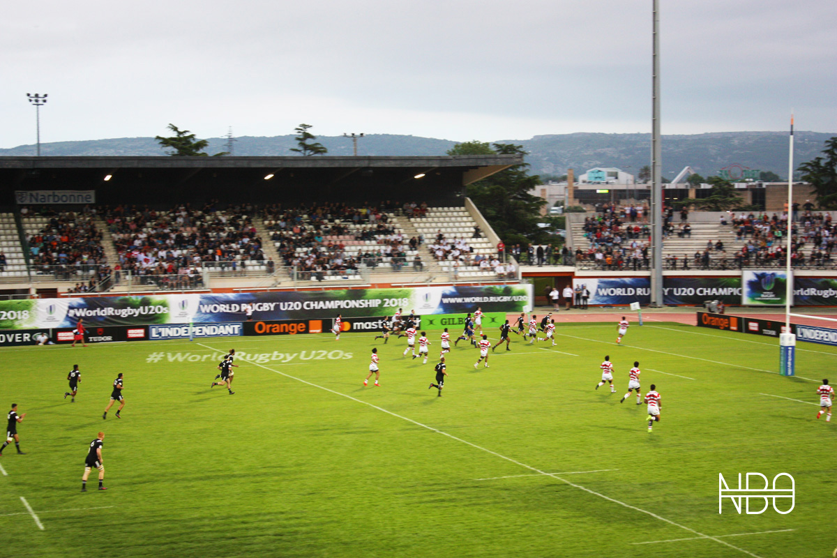 Will Tucker scores New Zealand's opening try / Joe Ruzvidzo