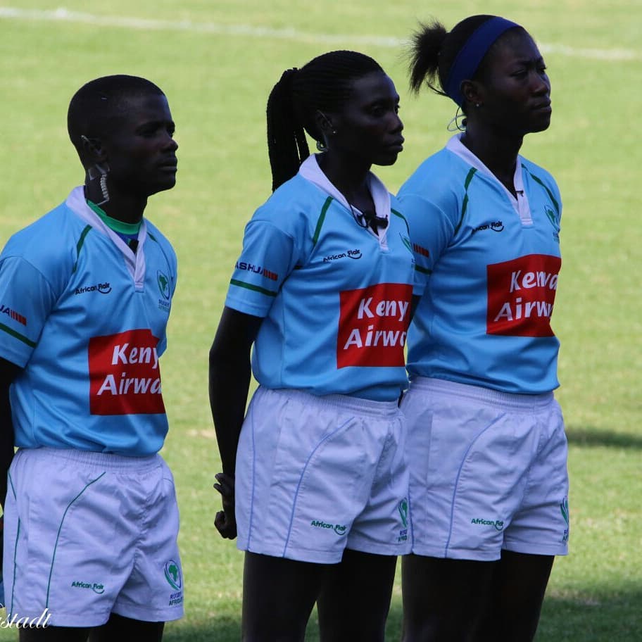 L-R: Victor Oduor (Kenya), Saudah Jamilah Adiru (Uganda), Precious Pazani (Zimbabwe) / © Mudiwa Mundawarara