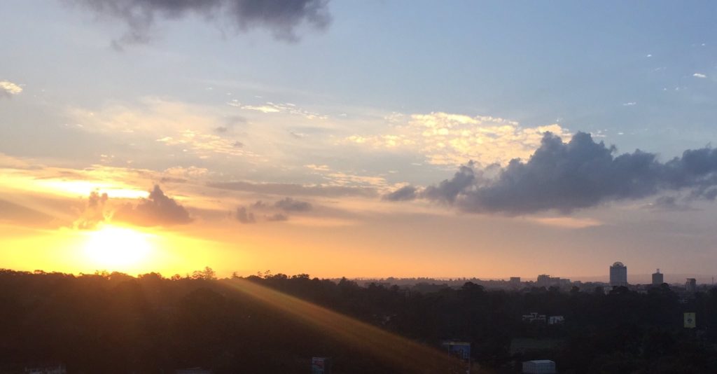 Nairobi sunset